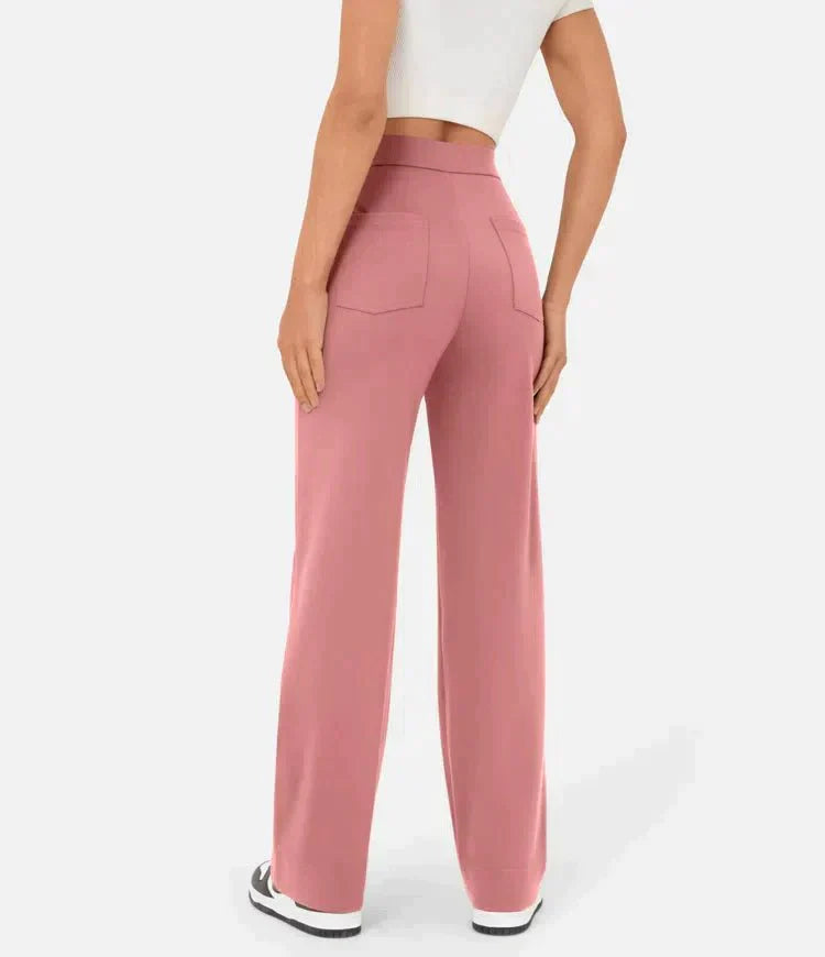 Lune London | Pantalons de loisirs élastiques taille haute
