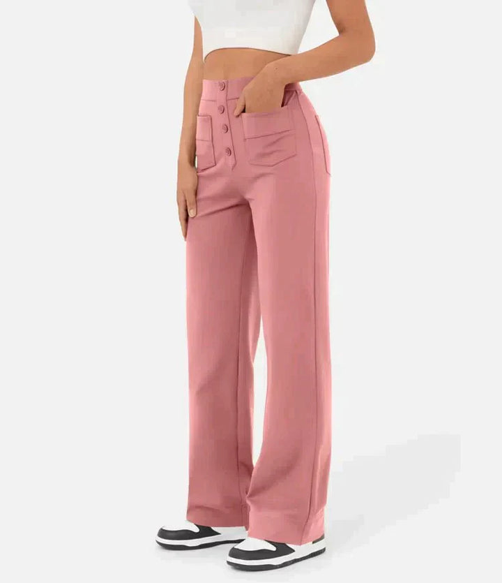 Lune London | Pantalon de loisirs élastique taille haute