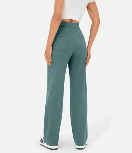 Lune London | Pantalons de loisirs élastiques taille haute