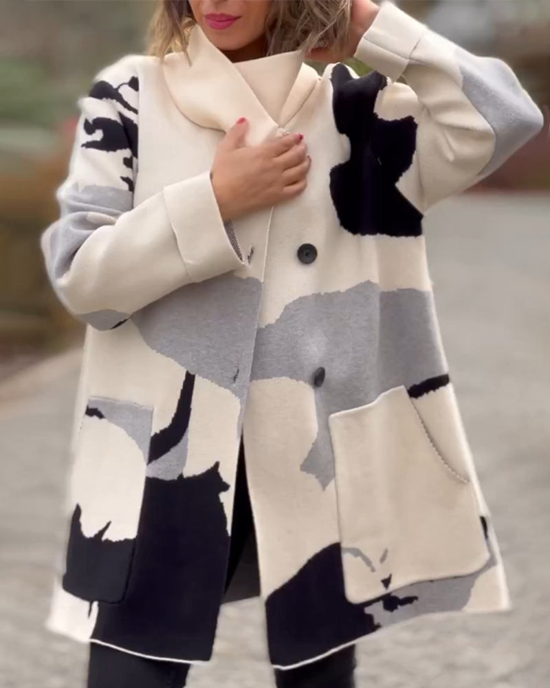 Lune London | Jacket with long sleeves and print