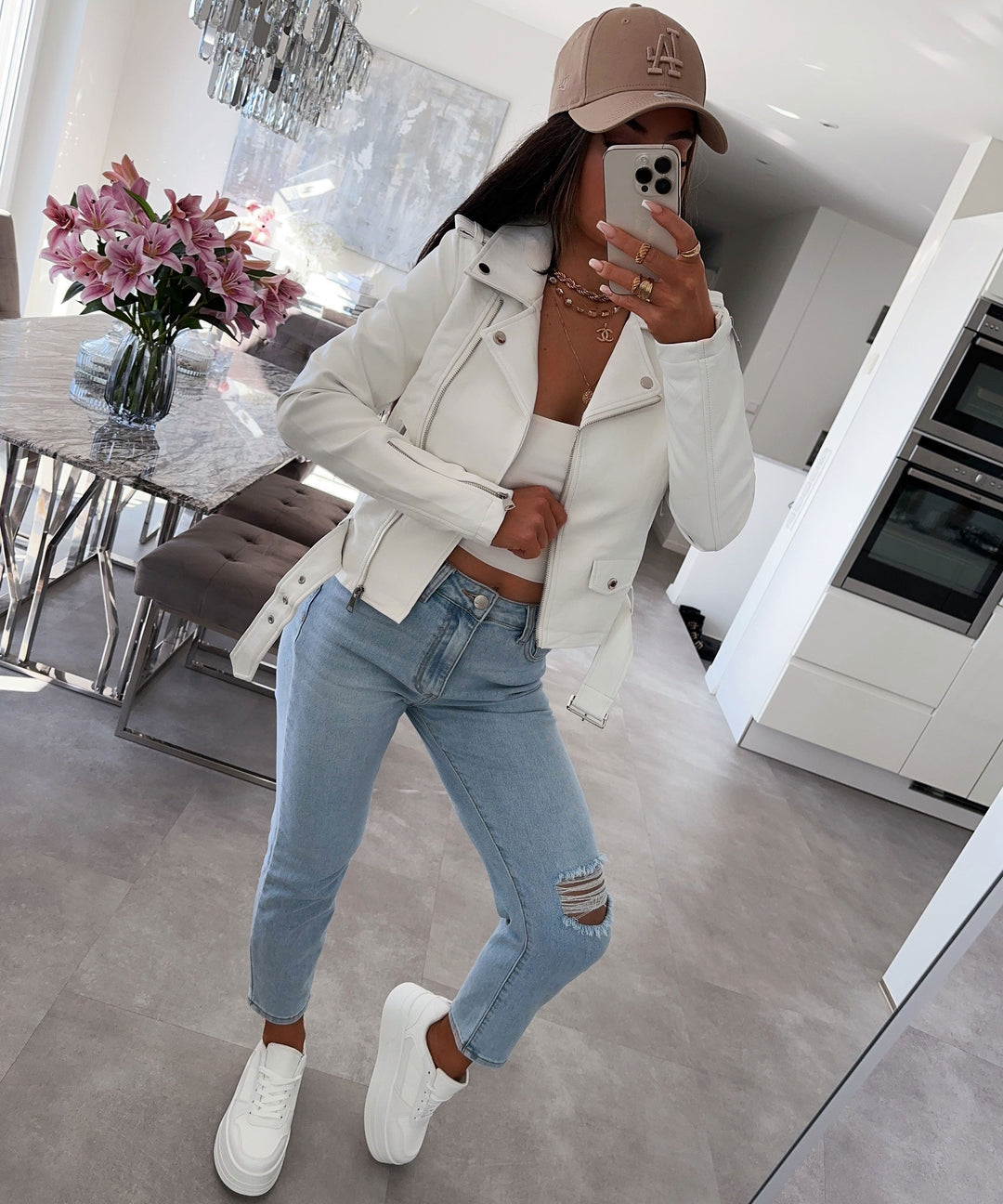 Lune London | Sneaker Georgia White