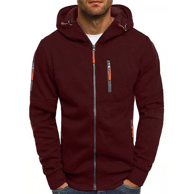 Chic und Stil | Casual zip-up hoodie