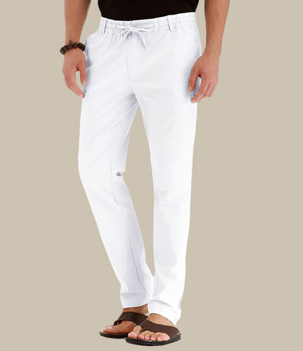 Lune London | Casual Loose-Fitting Summer Pants with Elastic Waistband