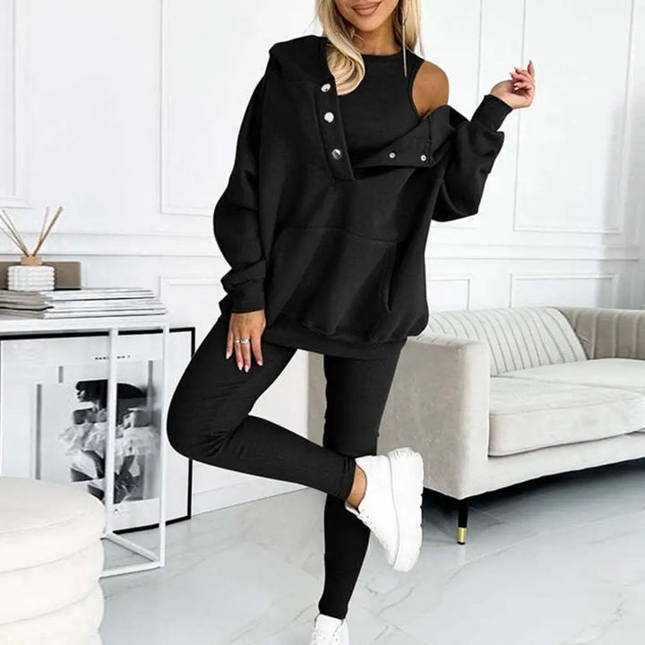 Lune London | Two-Piece Women's Set with Hooded Sweater