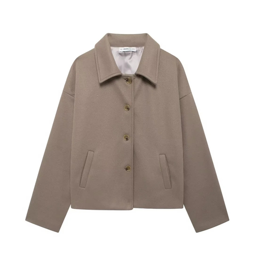Lune London | Wool jacket with buttons Wool blend Elegant and Warm