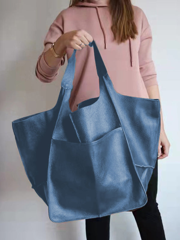 Lune London | Easy Large Bag Soft Leather Large Capacity One Shoulder Portable Tote Bag