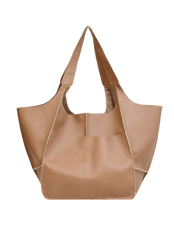 Lune London | Easy Large Bag Soft Leather Large Capacity One Shoulder Portable Tote Bag