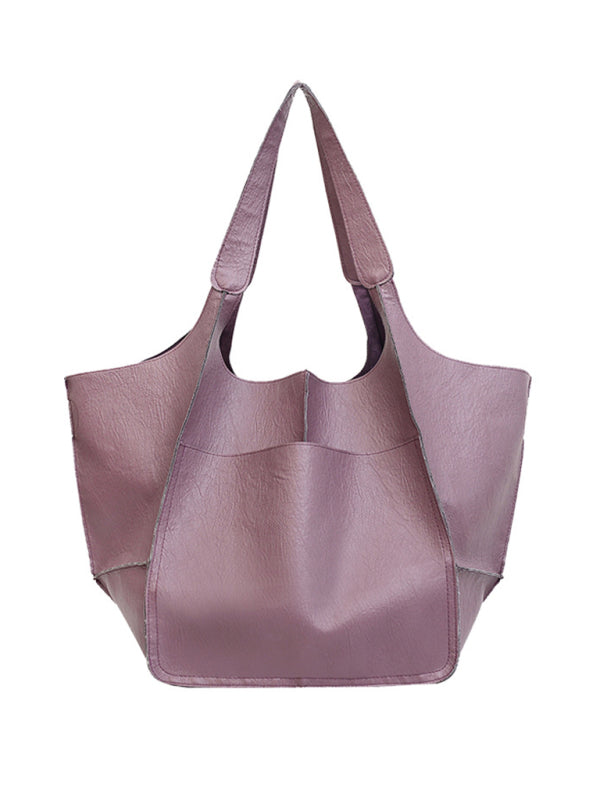 Lune London | Easy Large Bag Soft Leather Large Capacity One Shoulder Portable Tote Bag