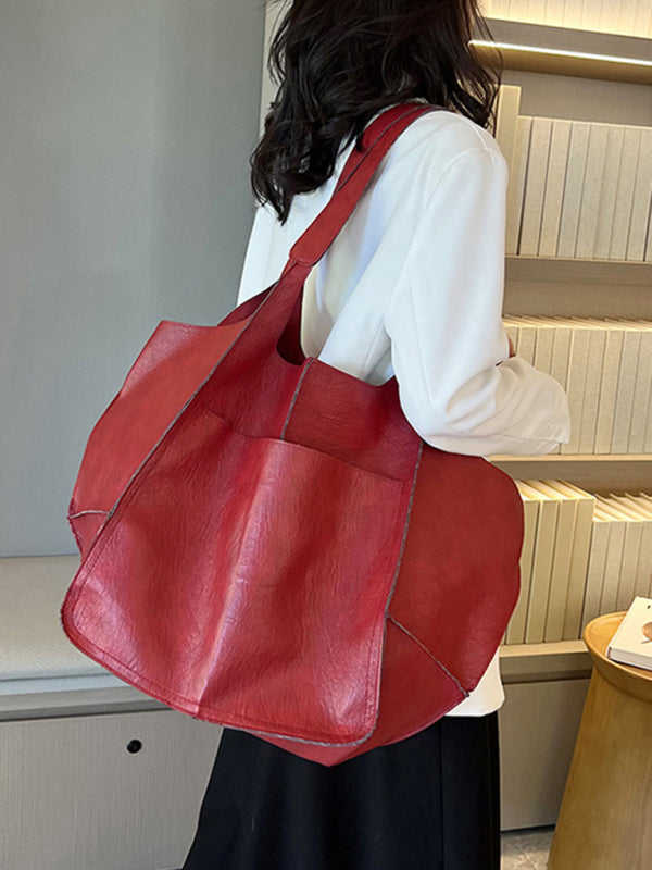 Lune London | Easy Large Bag Soft Leather Large Capacity One Shoulder Portable Tote Bag