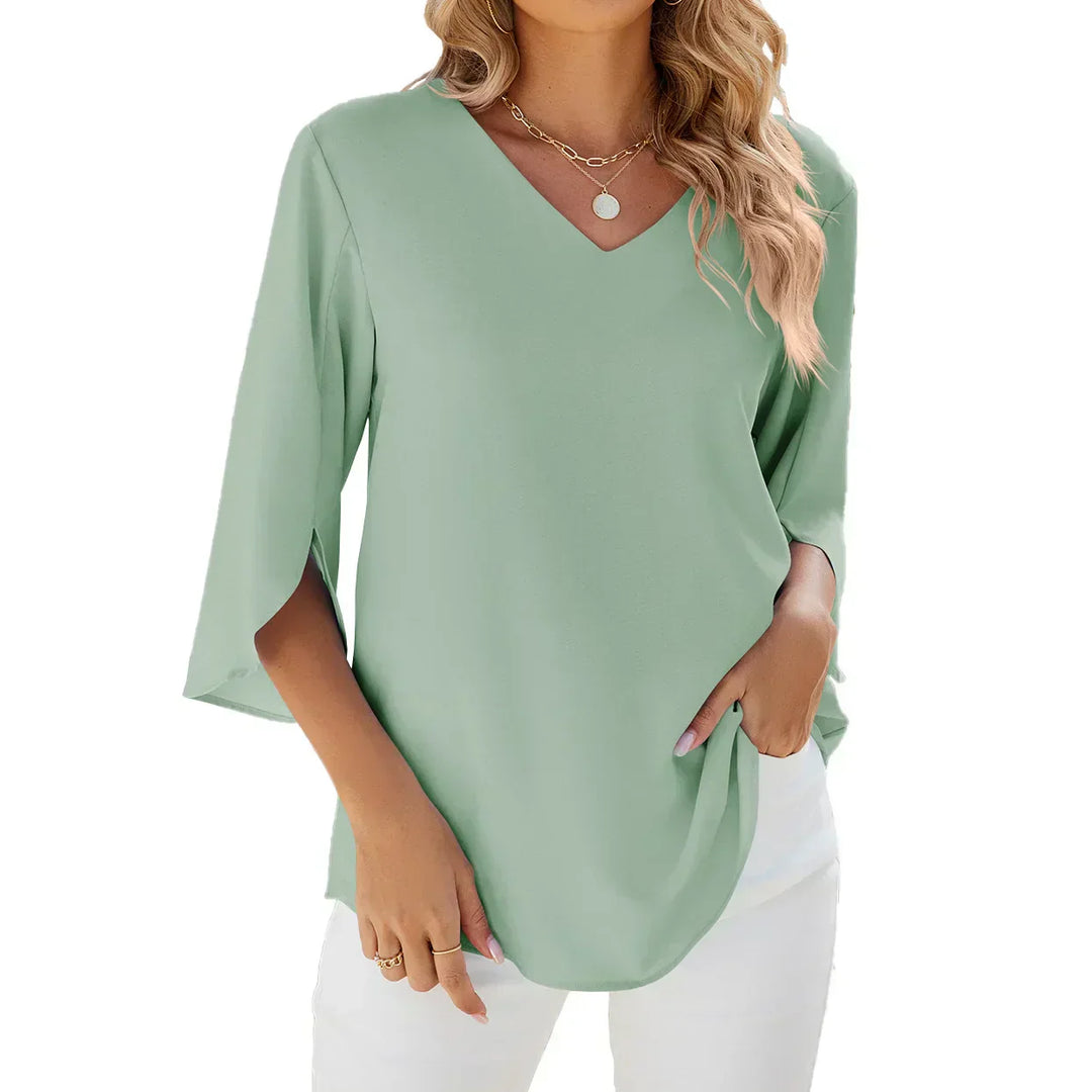 Lune London | Unique Blouse with V-Neck