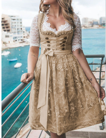 Lune London | unique traditional outfit for ladies with apron