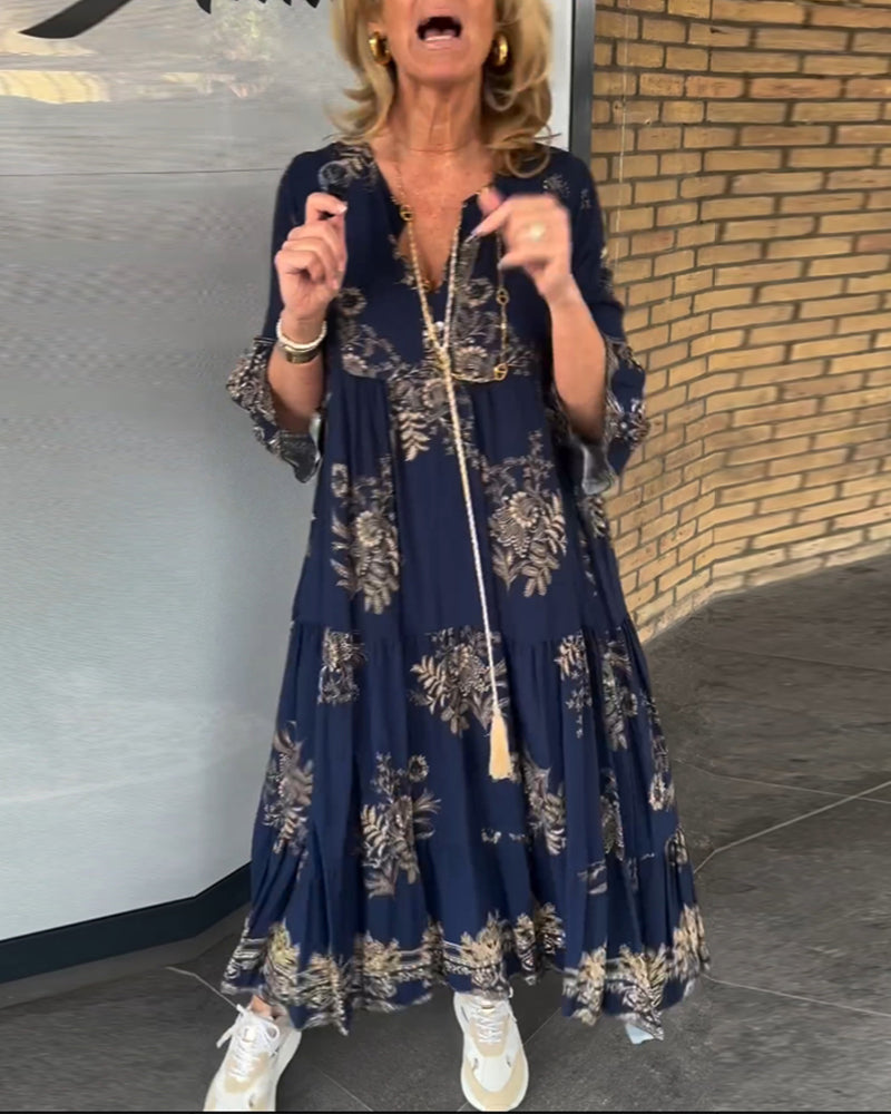 Lune London | Bohemian Chic In A Stunning Maxi Dress
