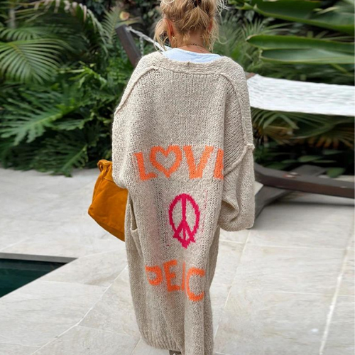 Lune London | Stylish Knitted Long Cardigan