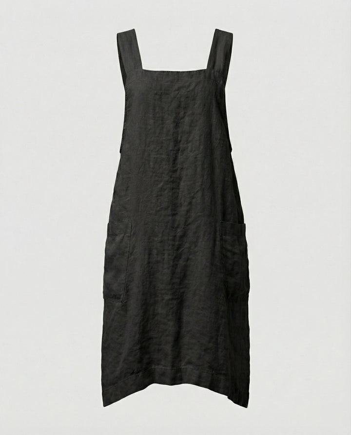 Lune London | Cotton apron dress with pockets