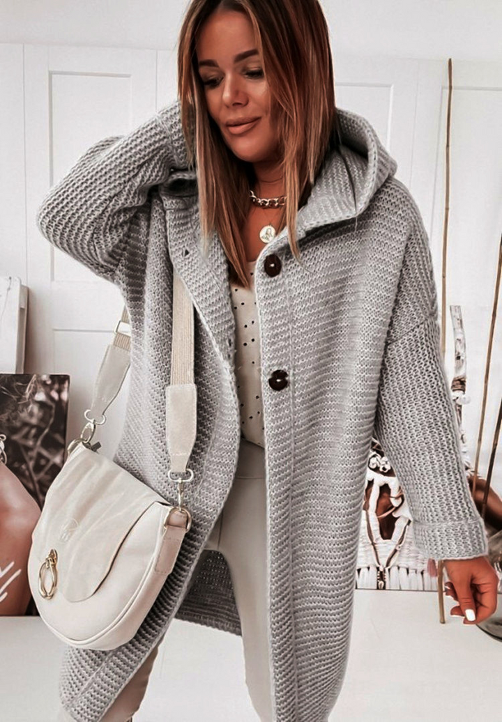 Lune London | Chic leisure coat with hood