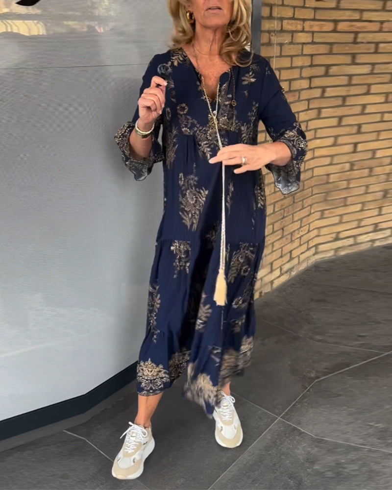 Lune London | Bohemian Chic In A Stunning Maxi Dress