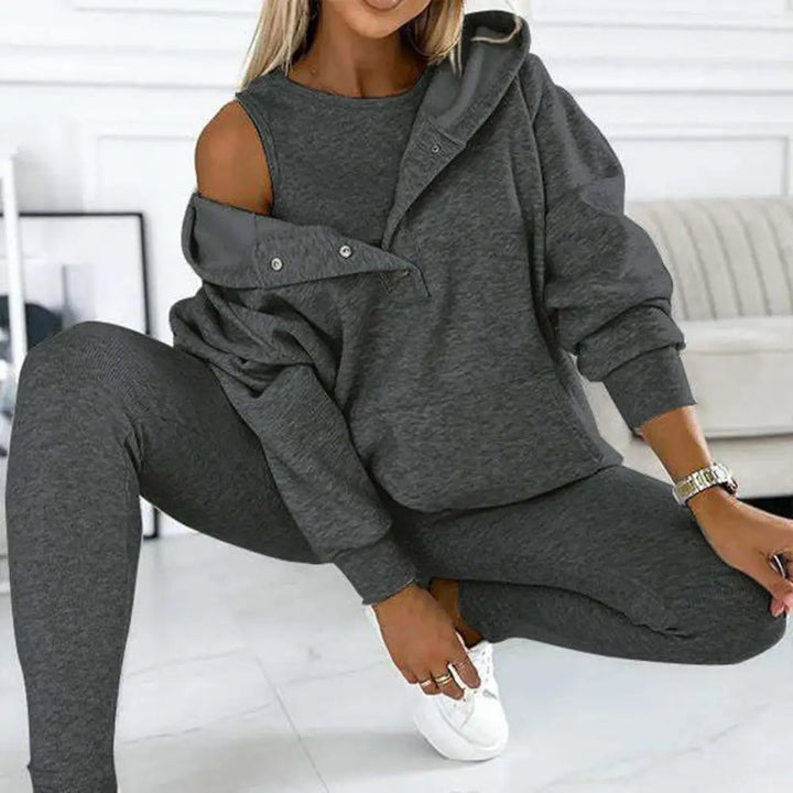 Lune London | Two-Piece Women's Set with Hooded Sweater