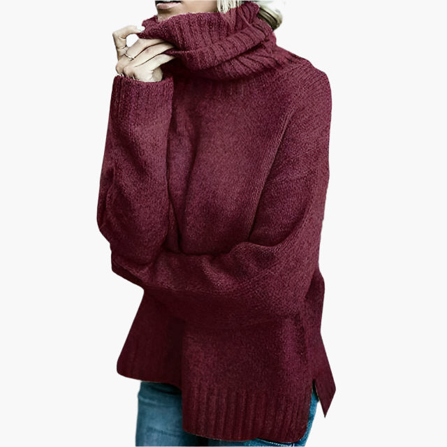 Lune London | Oversized turtleneck sweater - Casual knitted sweater for everyday wear and leisure
