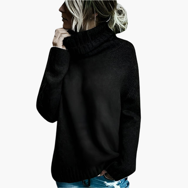 Lune London | Oversized turtleneck sweater - Casual knitted sweater for everyday wear and leisure