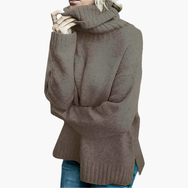 Lune London | Oversized turtleneck sweater - Casual knitted sweater for everyday wear and leisure