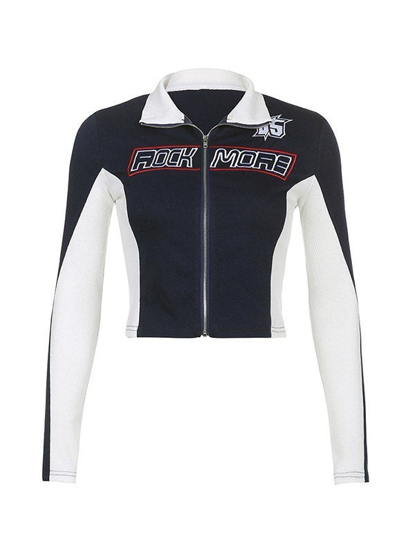 Lune London | Motorcycle jacket with embroidered logo