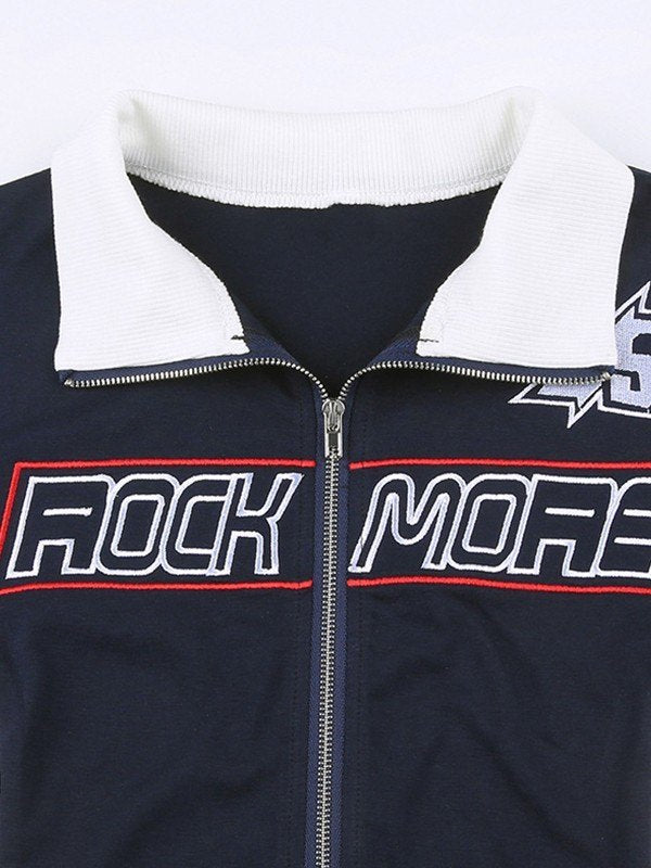 Lune London | Motorcycle jacket with embroidered logo
