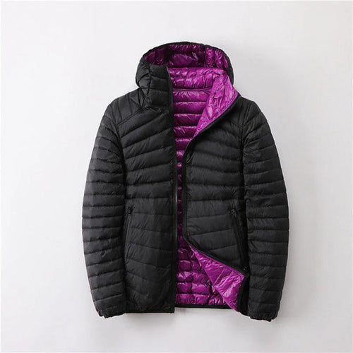 Lune London | Jacket - Padded and Windproof - Regular Fit - With Hood and Zipper Pockets