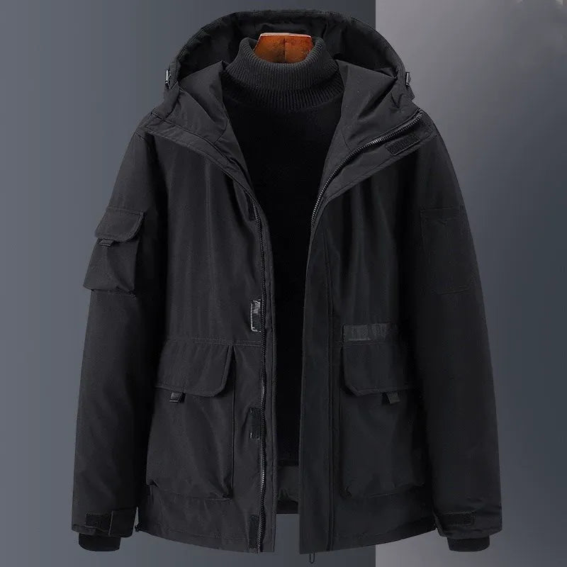 Lune London | Down jacket - Relaxed Fit - With hood - Insulated - Water-repellent - Pockets