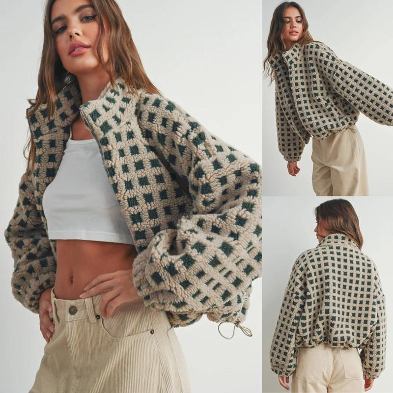 Lune London | Check Fleece Jacket