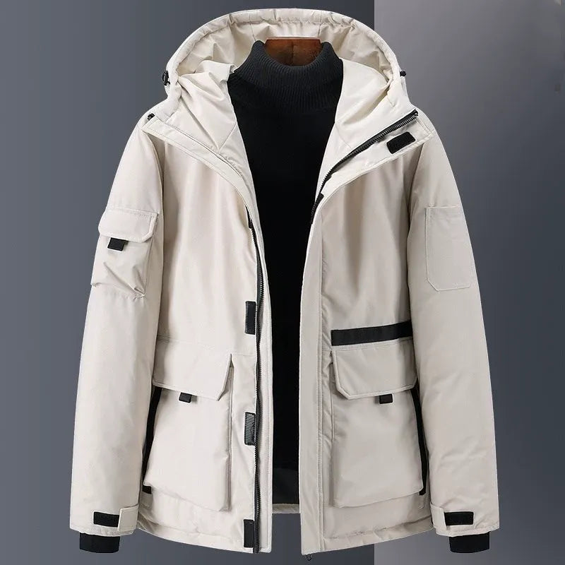 Lune London | Down jacket - Relaxed Fit - With hood - Insulated - Water-repellent - Pockets