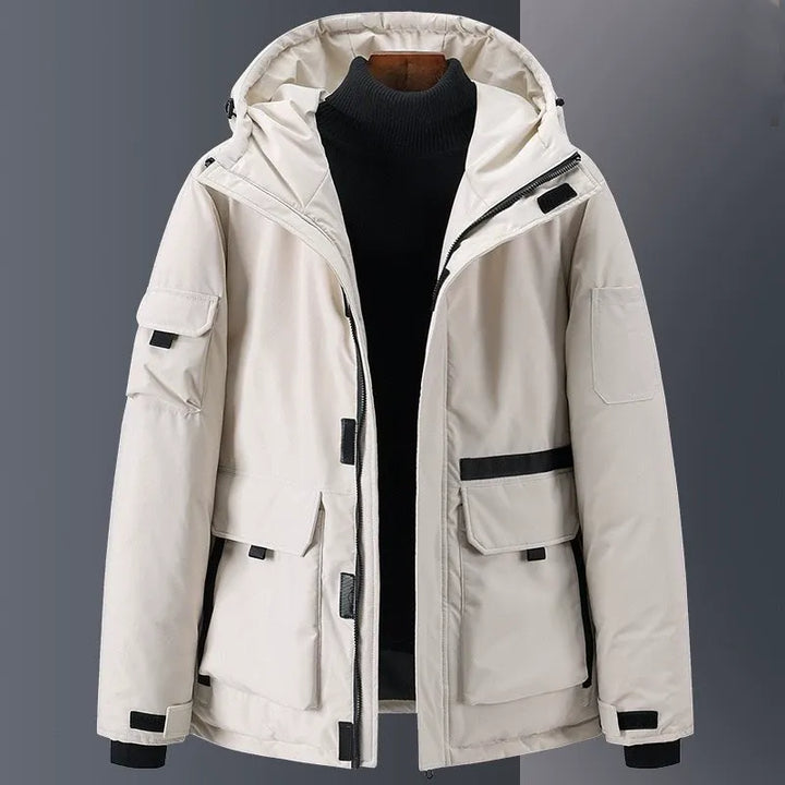 Lune London | Down jacket - Relaxed Fit - With hood - Insulated - Water-repellent - Pockets