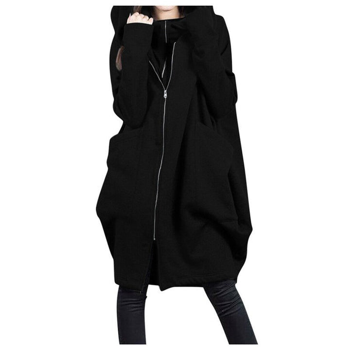 Lune London | Coat - Mid-length - Plus size fit - Hood - Zipper - Large pockets