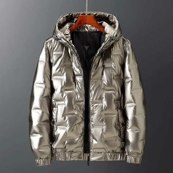 Lune London | Down jacket - Regular fit - Quilted - Hood - Water-repellent - Hip length