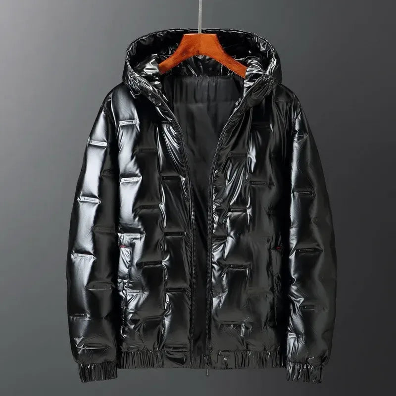 Lune London | Down jacket - Regular fit - Quilted - Hood - Water-repellent - Hip length