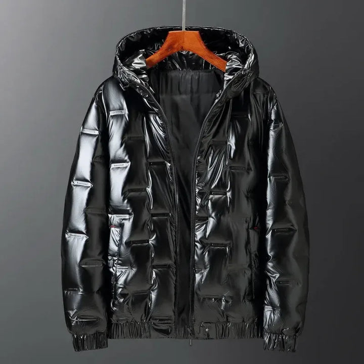 Lune London | Down jacket - Regular fit - Quilted - Hood - Water-repellent - Hip length