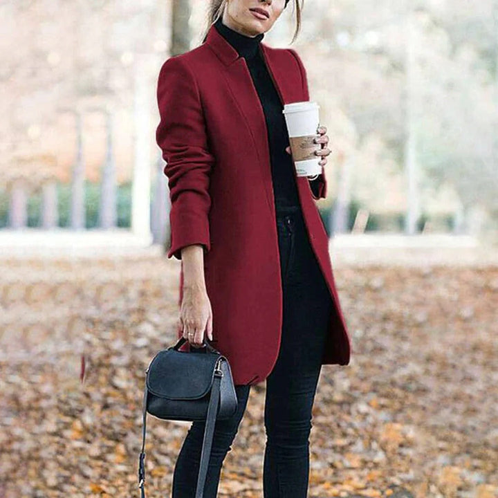 Lune London | Coat - Tailored - Wool blend - Knee length - Minimalist design