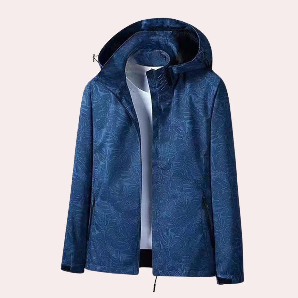 Lune London | Jacket - Lightweight Straight Fit - Removable Hood - Zipper Pockets - Adjustable Sleeves