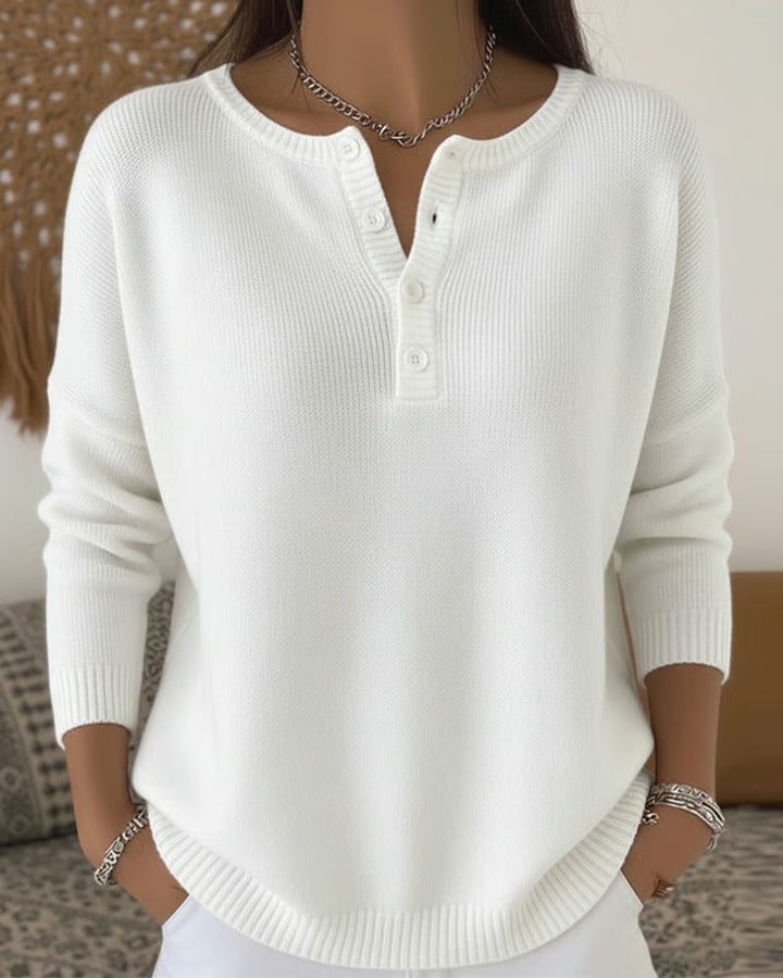 Lune London | Classic Cardigan with Buttons and Long Sleeves