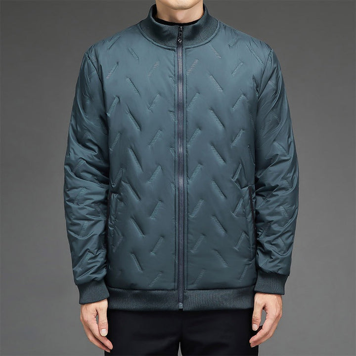 Lune London | Puffer jacket - Regular fit - Padded quilting - High collar - Ribbed details