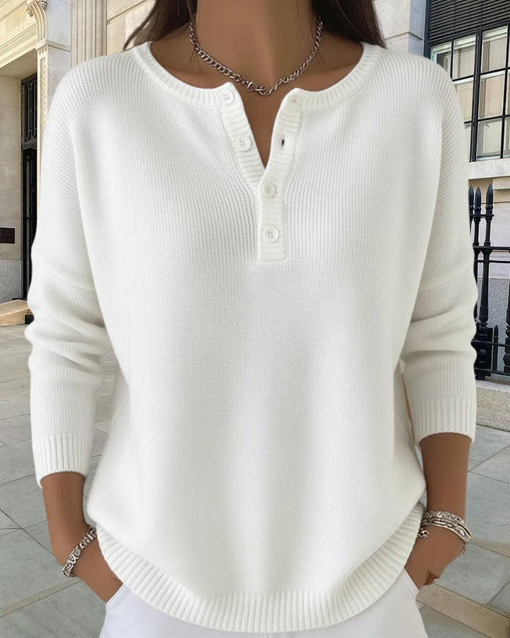 Lune London | Classic Cardigan with Buttons and Long Sleeves