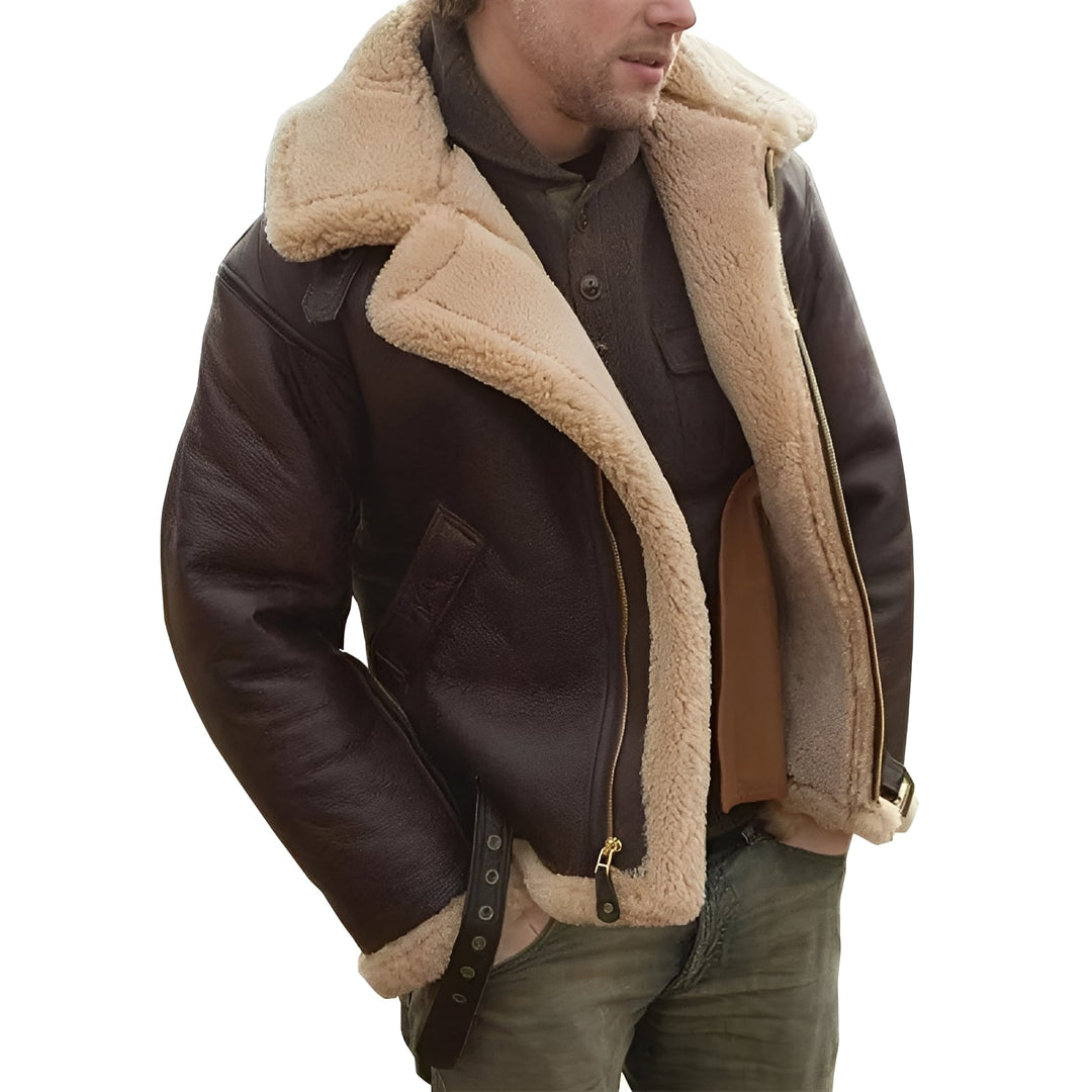 Lune London | Robust Thick Leather Jacket for Men
