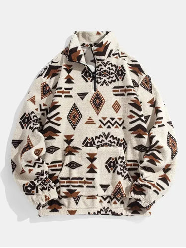 Lune London | Patterned Fleece Pullover