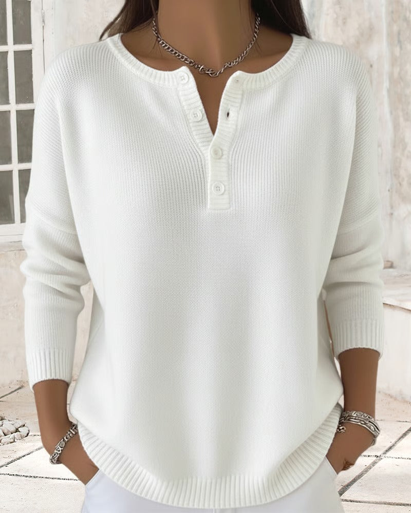 Lune London | Classic Cardigan with Buttons and Long Sleeves