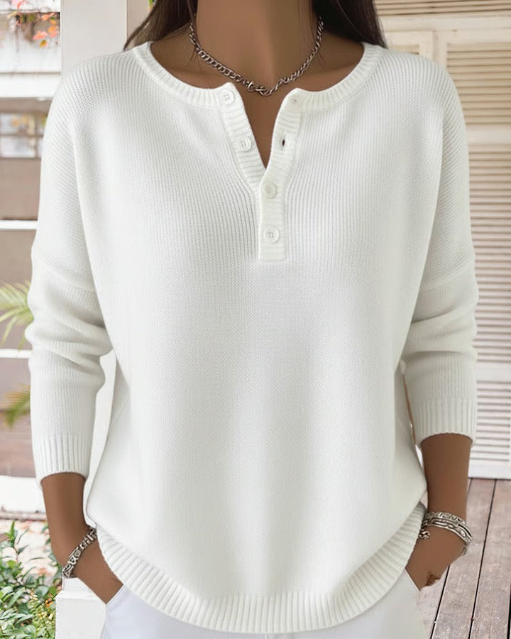 Lune London | Classic Cardigan with Buttons and Long Sleeves