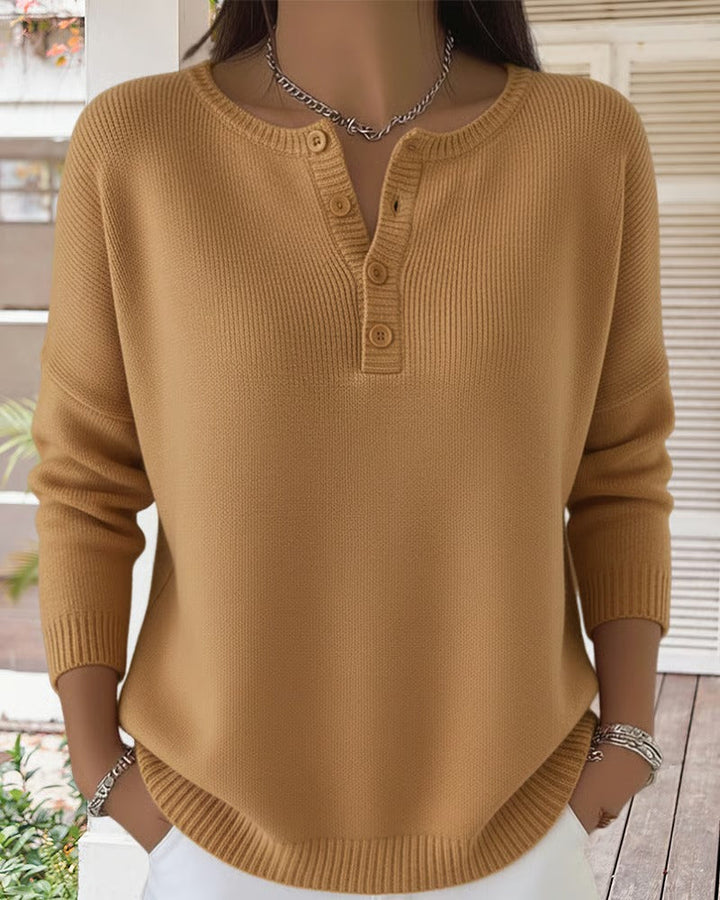 Lune London | Classic Cardigan with Buttons and Long Sleeves