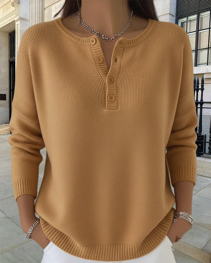 Lune London | Classic Cardigan with Buttons and Long Sleeves