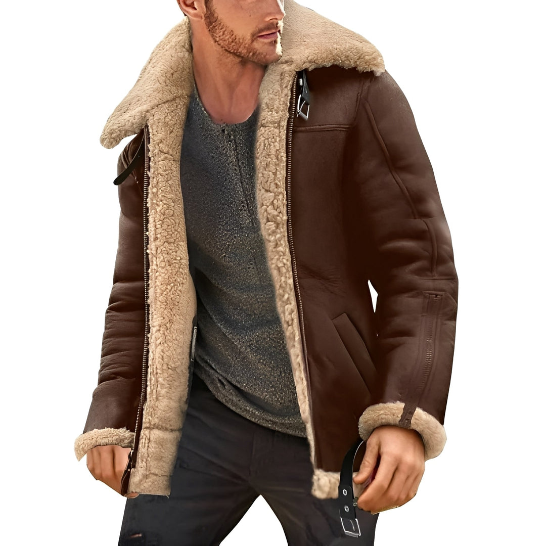 Lune London | Robust Thick Leather Jacket for Men