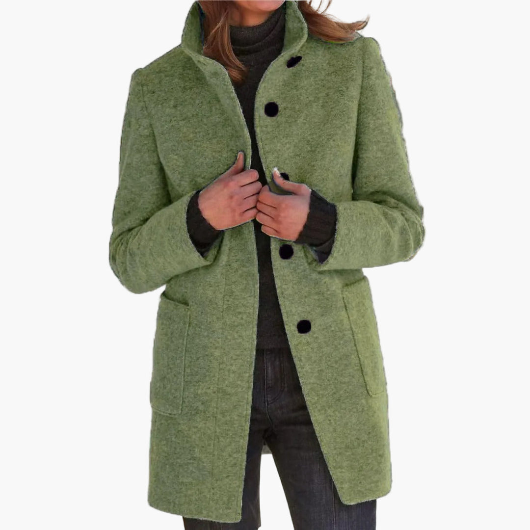 Lune London | Elegant modern short coat transition jacket for everyday and work