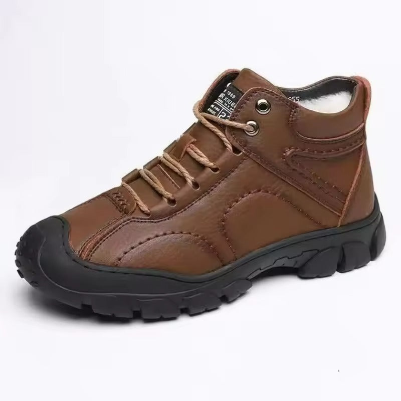 Lune London | Men's winter boots in waterproof leather with non-slip sole