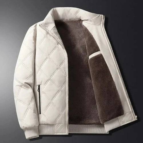 Lune London | Jacket - Padded with Fleece Lining - Windproof - Regular Fit - Hip Length